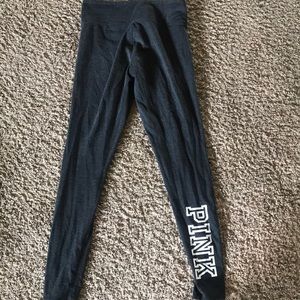 PINK gray leggings